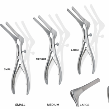 3 Pcs Killian Nasal Speculum Set Small, Medium, & Large Rhinology