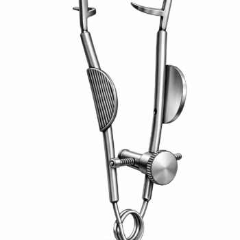 Agricola Self-Retaining Retractor Delicate Sharp 3X3 Prong 1.50″