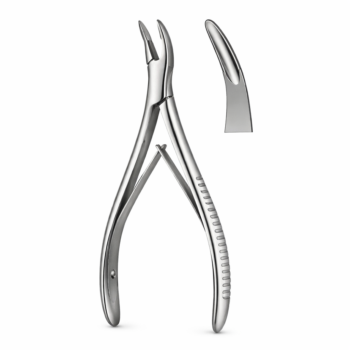 Beyer Rongeur 7.00″, Slightly Curved Jaws 3.5mm Bite
