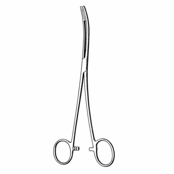 Bozeman Forceps Straight WLarge Ring 10.00″