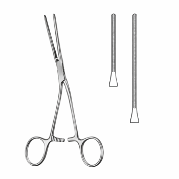 Debakey Atraumatic Forcep Angular Coarctation 8.25″