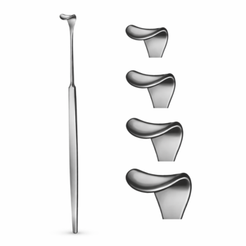 Desmarres Lid Retractor #4 5.50″, 17mm