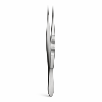 Eye Dressing Forceps Serrated Straight 4.00″