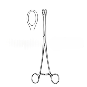 Foerster Sponge Forceps Smooth Straight 9.50″