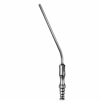 Frazier Ferguson Suction Tube, With Finger Cut-Off, Angled, 6 French (2mm)