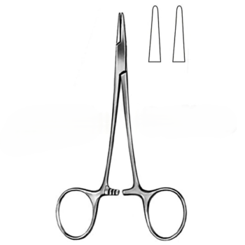 Halsey Needle Holder Smooth 5.00″