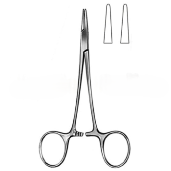 Halsey Needle Holder Smooth 5.00″