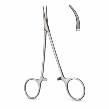 Hartman Mosquito Forceps Curved 3.50″