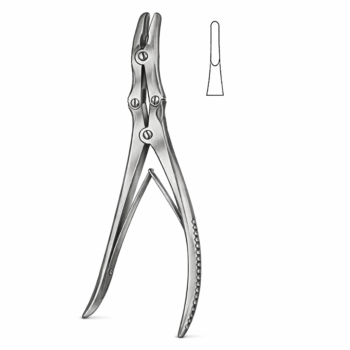 Leksell Laminectomy Rongeur 9.50″(24.1cm), Standard Curve, 3mm Bite