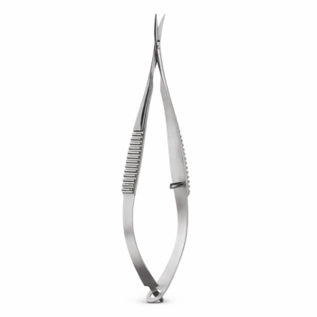 Micro Iris Scissors 4″ (10.2 cm), Curved, Sharp Points
