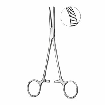 Mosquito Kocher Forceps Curved 5.00″
