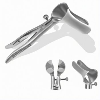Pratt Rectal Speculum, 8 12″ (21.6 cm) Long, With Set Screw, Blades 3 12″ (8.9 cm) Long X 1″ (2.5 cm) Wide