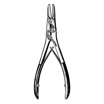 Rowland Bone Cutting Forceps Narrow Jaws 7.00″