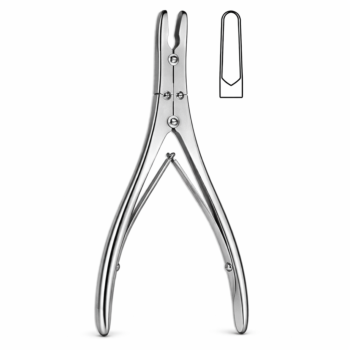 Ruskin Rongeur Straight 5mm Bite 7.25″