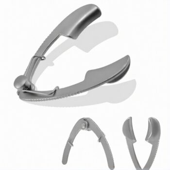 Sauer Eye Speculum Infant 1 14″ (3.2cm) With Solid Blades 10mm x 3mm Ophthalmic Surgical Instruments