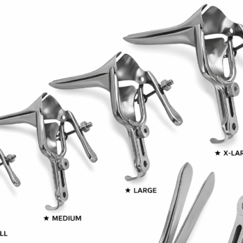 Set of 4 Pcs Pederson Vaginal Speculum Small, Medium, Large, & X-Large OBGyne Surgical