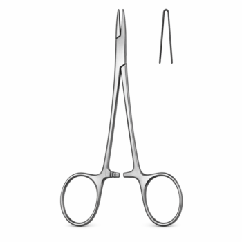 Webster Needle Holder 4.50″ , Smooth Jaws