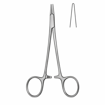 Webster Needle Holder 4.50″ , Smooth Jaws