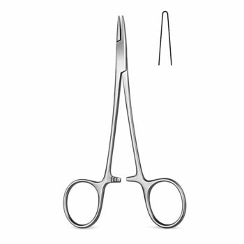 Webster Needle Holder 5.00″ , Smooth Jaws