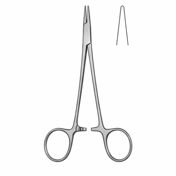 Webster Needle Holder 5.00″ , Smooth Jaws