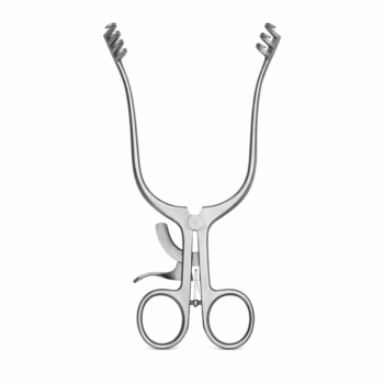 Weitlaner Self-Retaining Retractor 3X4 Prong Sharp 5.50″